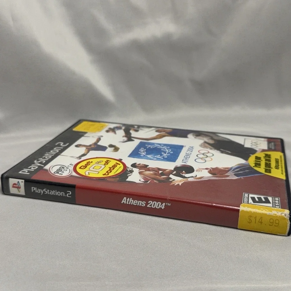 Athens 2004 Official Video Game Olympic Games Sony PlayStation 2 PS2 CIB